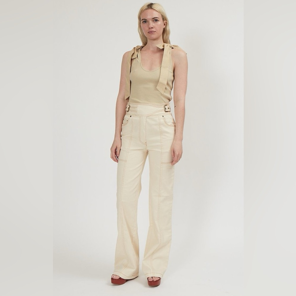 Ulla Johnson Albie Pant in Blanc - 6